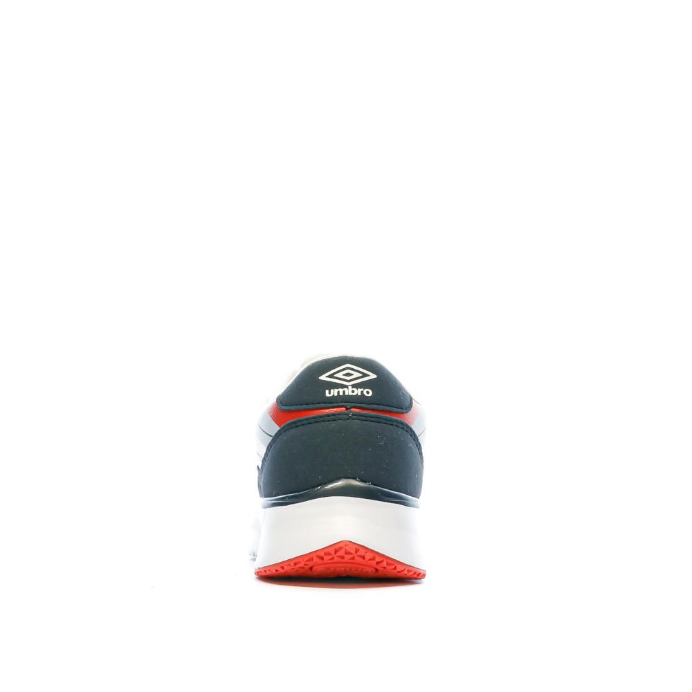 Baskets Blanc/gris Homme Gris Umbro Priam vue 3