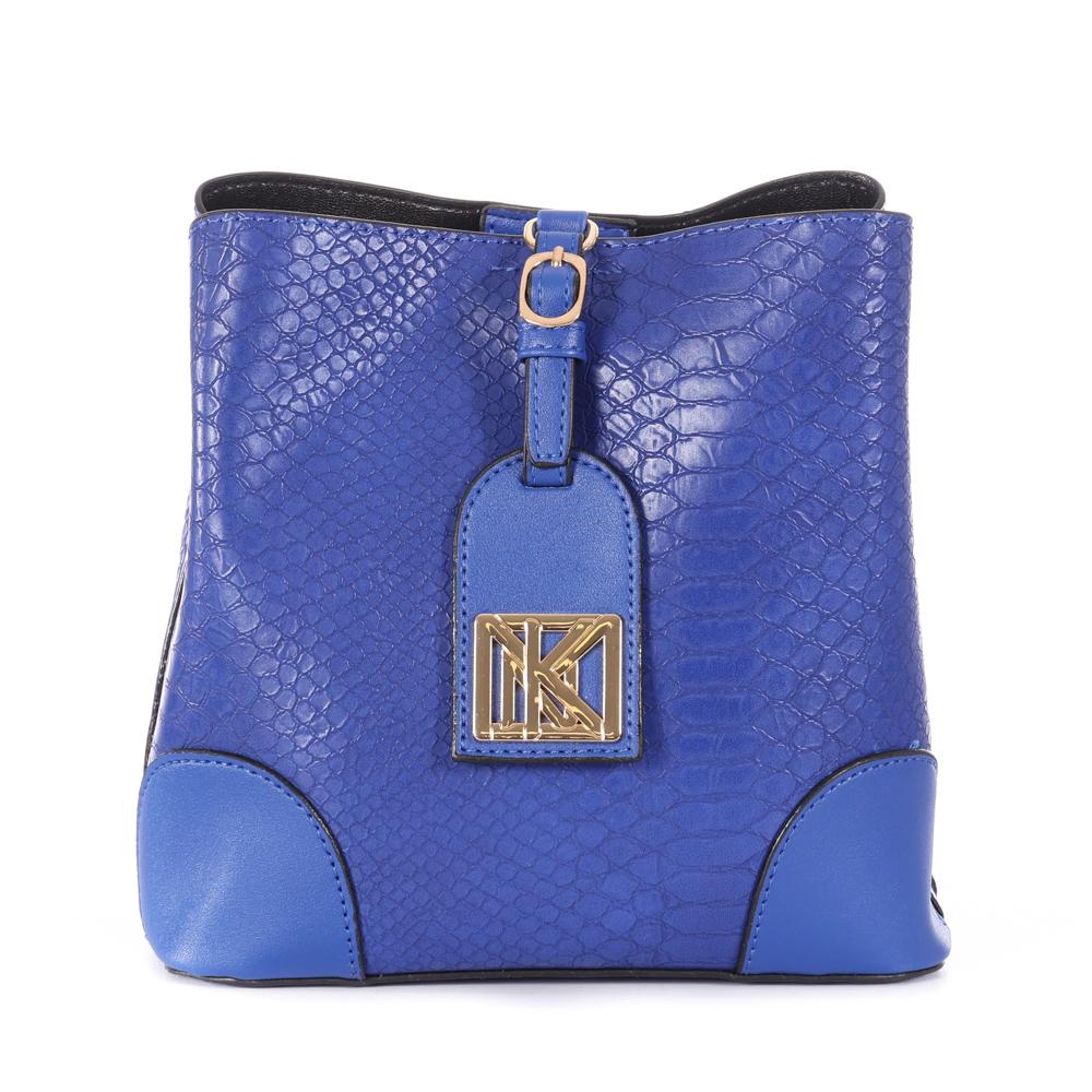 Sac à bandoulière Bleu Femme Manoukian LILOI pas cher