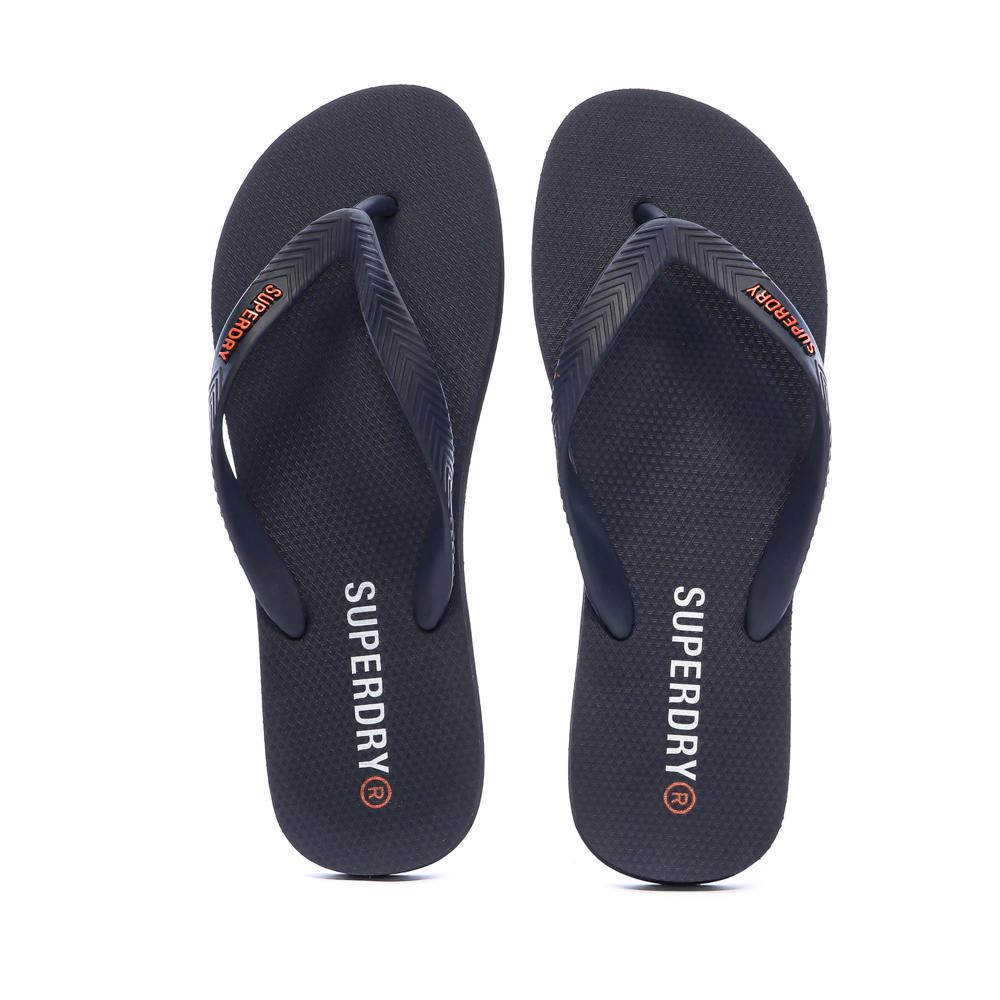 Chanclas Superdry Core Essential para hombre, color azul marino ver 3