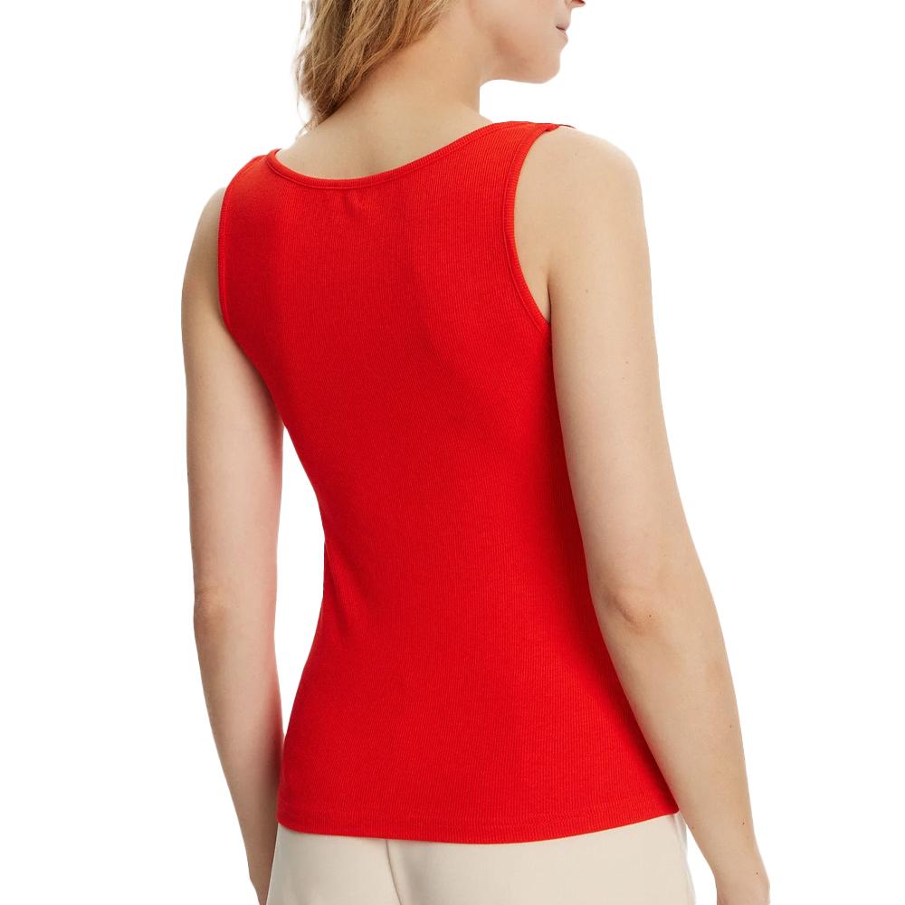 Débardeur Rouge Femme Morgan DOUBI vue 2
