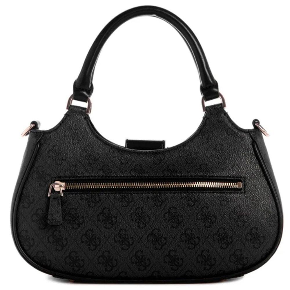Sac à main Noir Femme Guess Nolana logo 4G vue 2