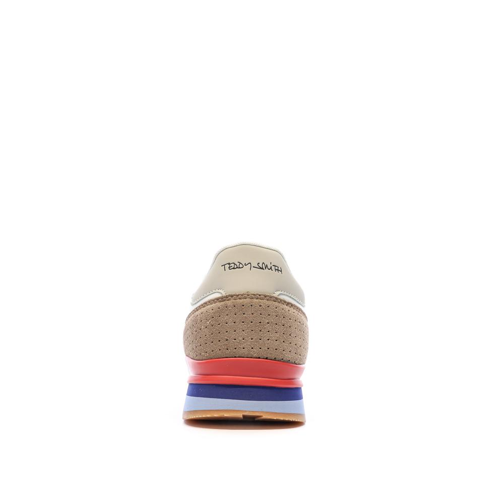 Baskets Blanches Homme Teddy Smith Yellow vue 3