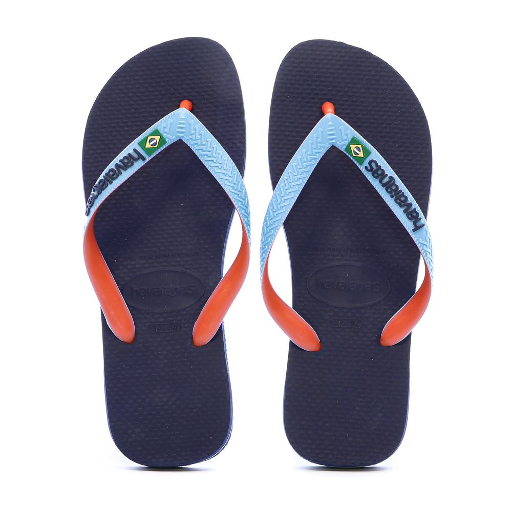 Tongs Marine Mixte Havaianas Brasil Mix Infradito vue 3