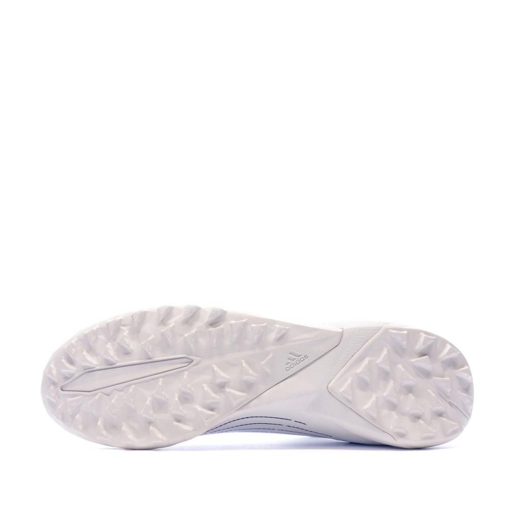 Chaussures de foot Blanc/Bleu Homme Adidas Predator Edge.3 TF vue 5