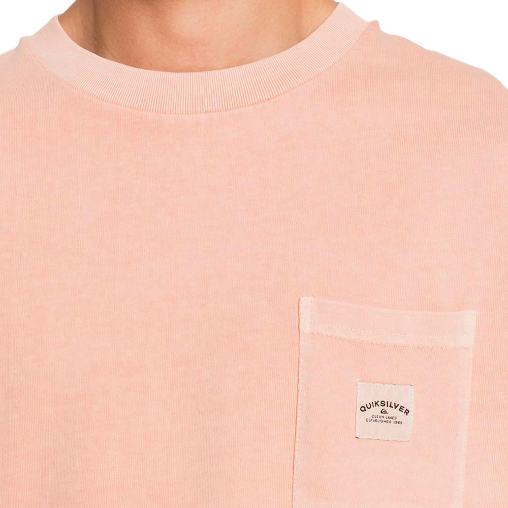 T-shirt Rose Homme Quiksilver Itinga vue 3