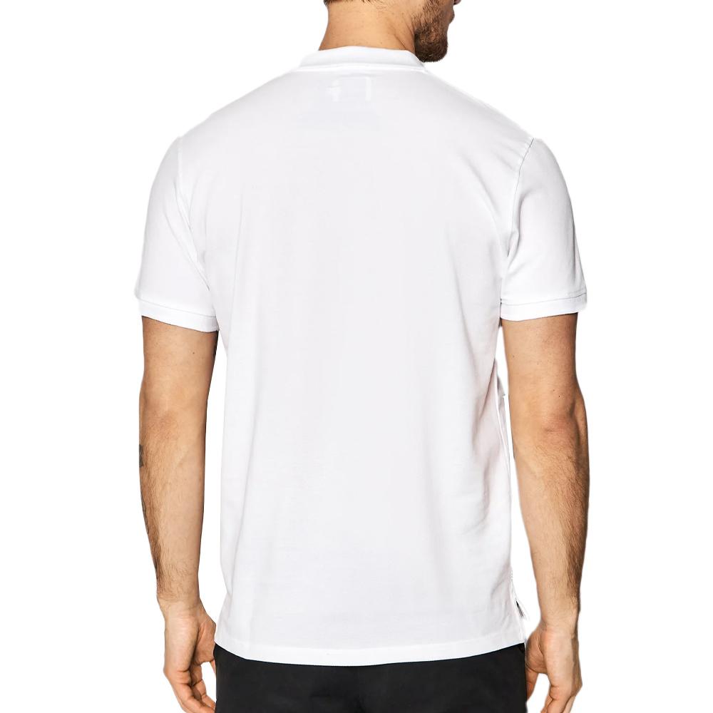 Polo Blanc Homme Pepe Jeans Vincent vue 2