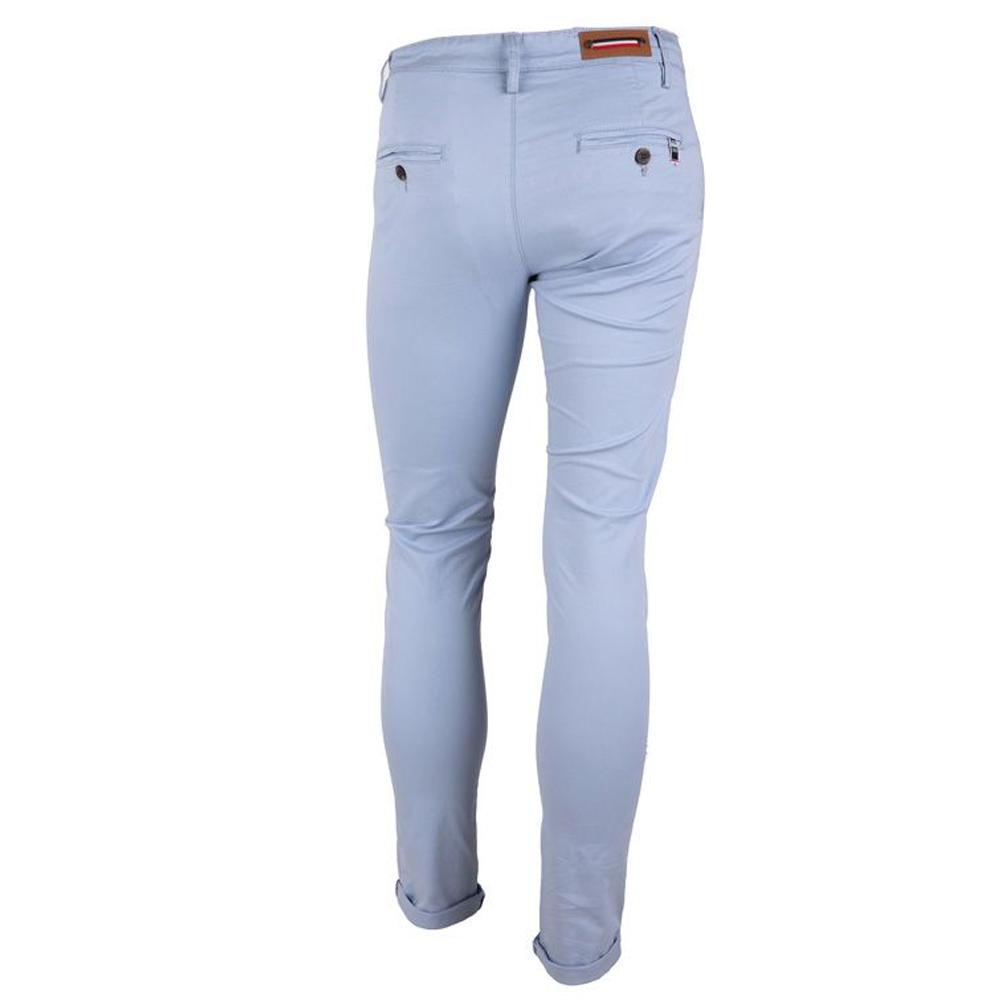 Pantalon Bleu Clair Homme La Maison Blaggio Chino vue 2