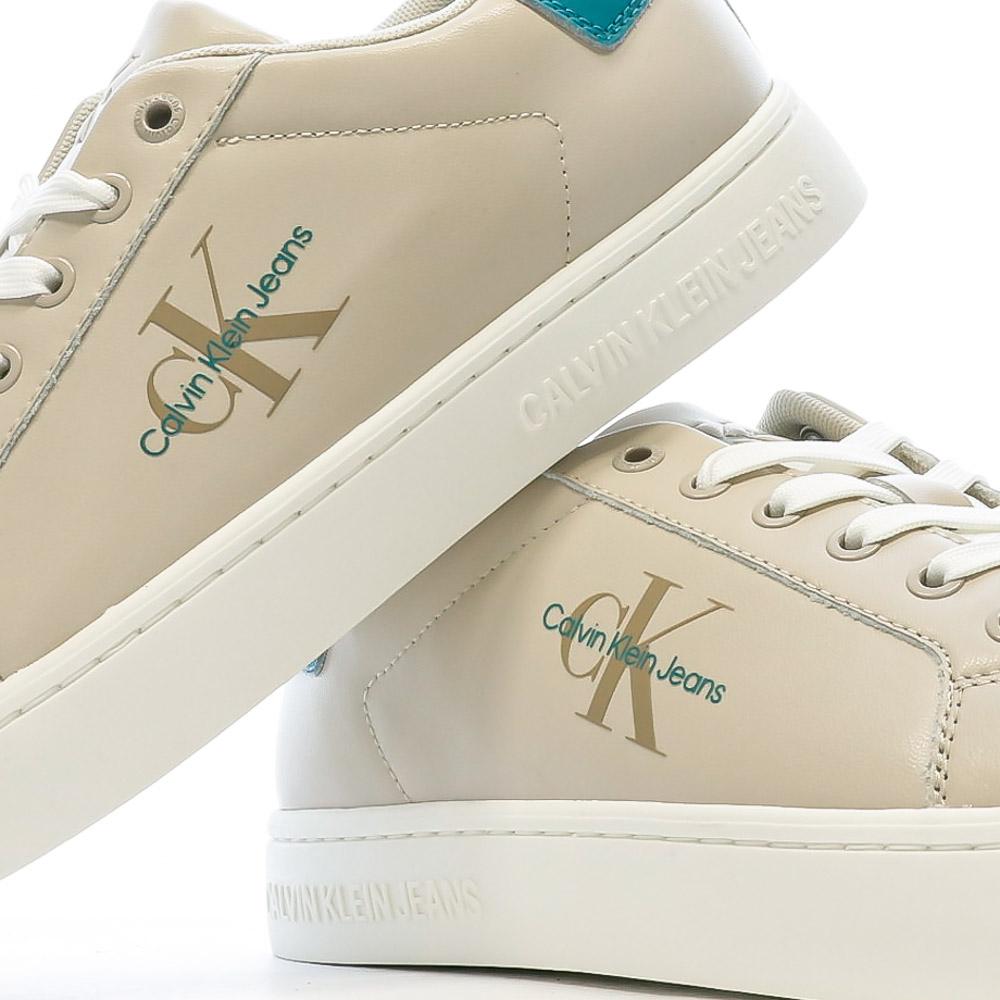 Baskets Beige Homme Calvin Klein Jeans YM0YM00491 vue 7