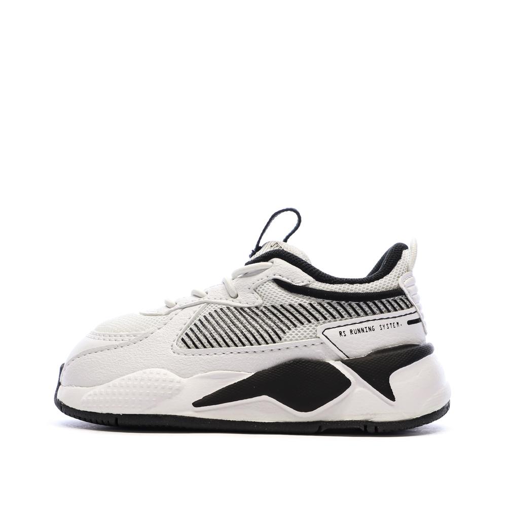 Baskets Noires/Gris Garçon Puma 391042 pas cher