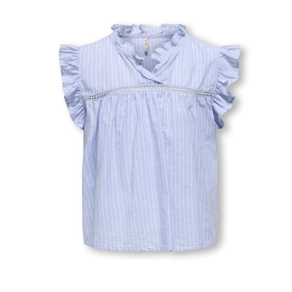 Blouse Bleu Fille Kids ONLY Daimi vue 2