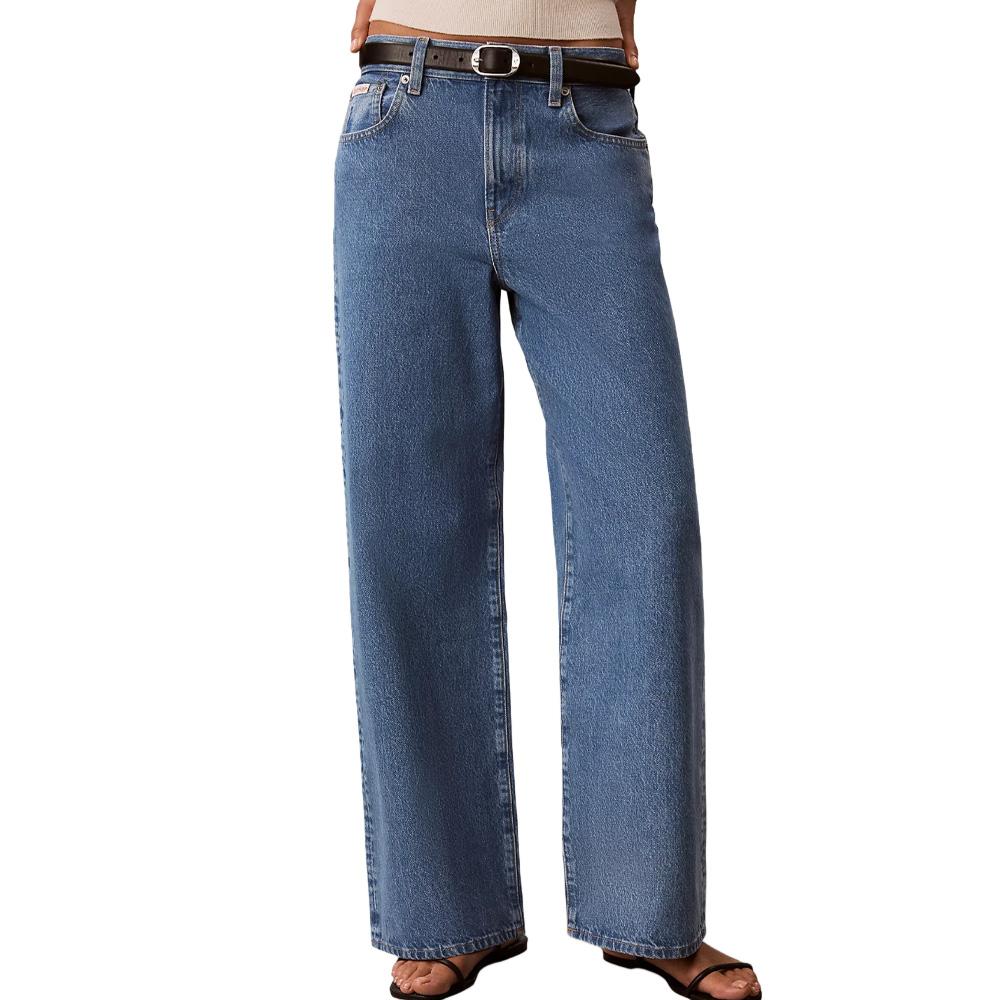 Vaqueros anchos azules para mujer de Calvin Klein «The Wide Radio» barato
