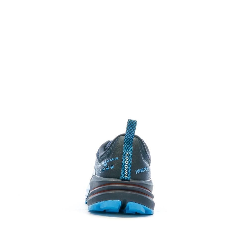 Chaussures de Trail Bleu Homme Brooks Cascadia 16 vue 3