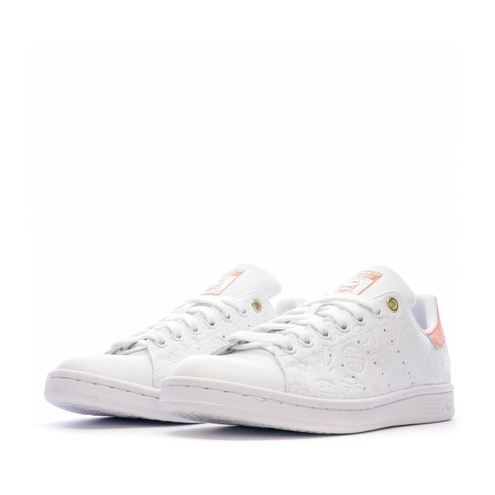 Baskets Blanches Femme Adidas Stan Smith W vue 6