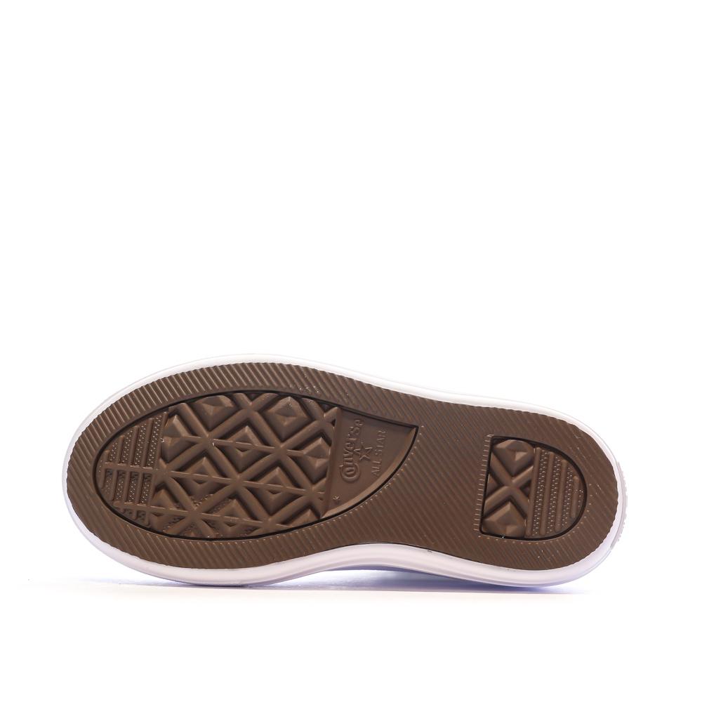 Baskets Blanches Fille Converse Ct All Star Move Platform vue 5