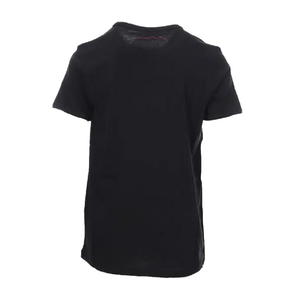 T-Shirt noir garçon Teddy Smith T-Vany MC JR vue 2