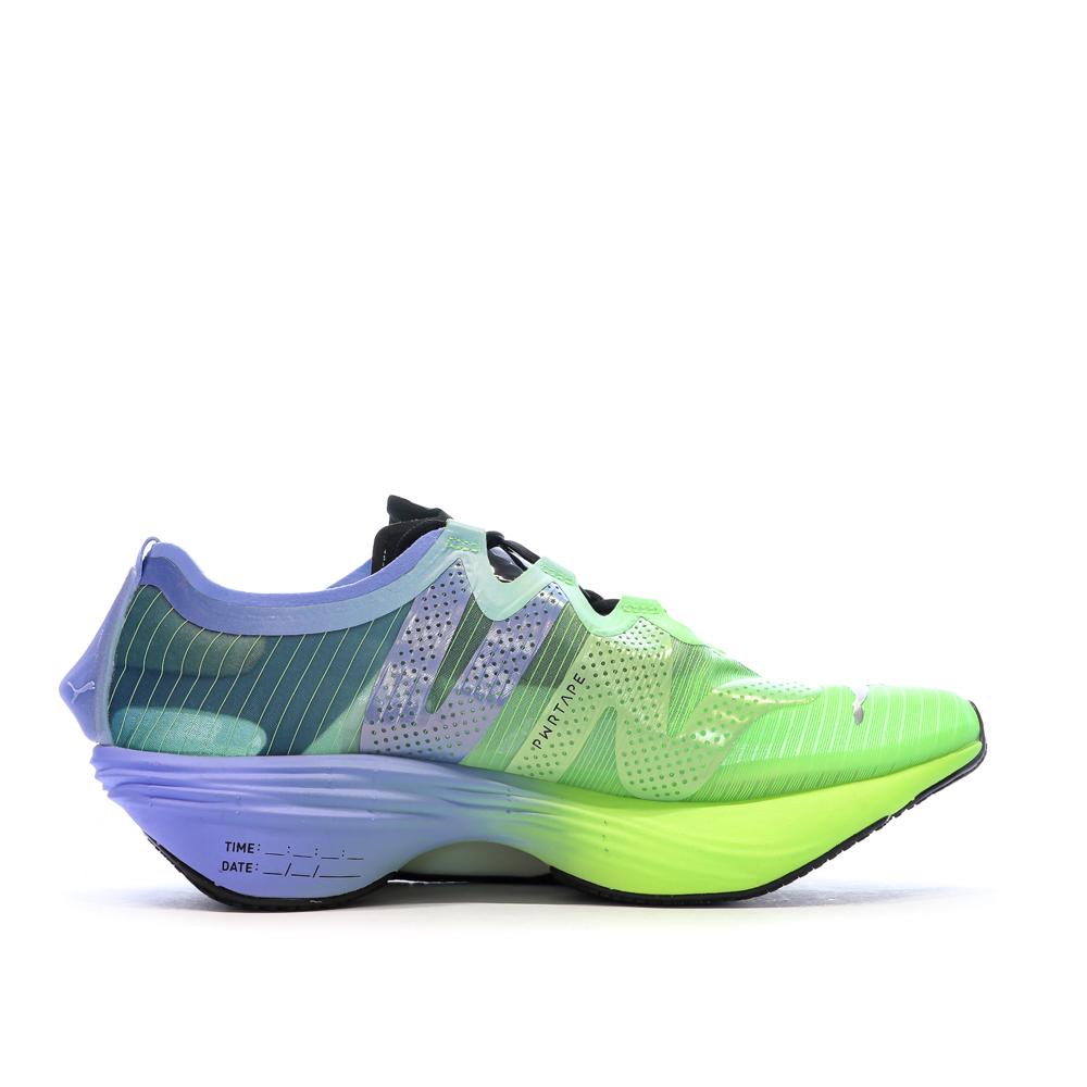 Chaussures de running Bleu/Vertes Femme Puma Fast-fwd vue 2