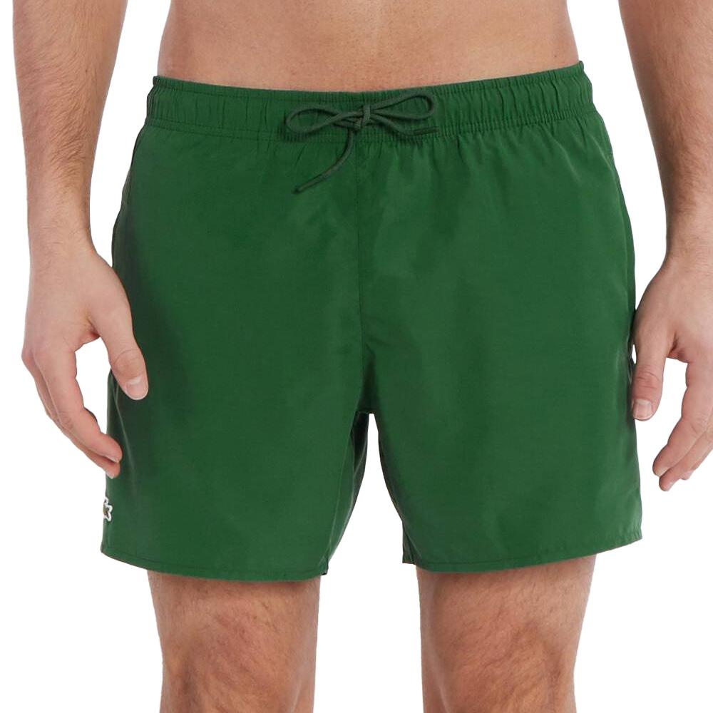 Short de bain Vert Homme Lacoste Length pas cher