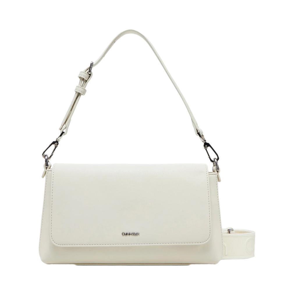Sac à Bandoulière Blanc Femme Calvin Klein Jeans Must pas cher