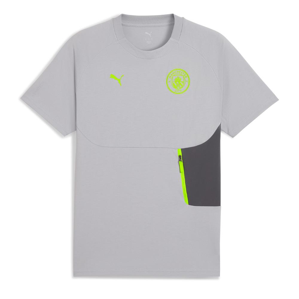 Manchester City T-shirt Gris Homme Puma 25/26 pas cher