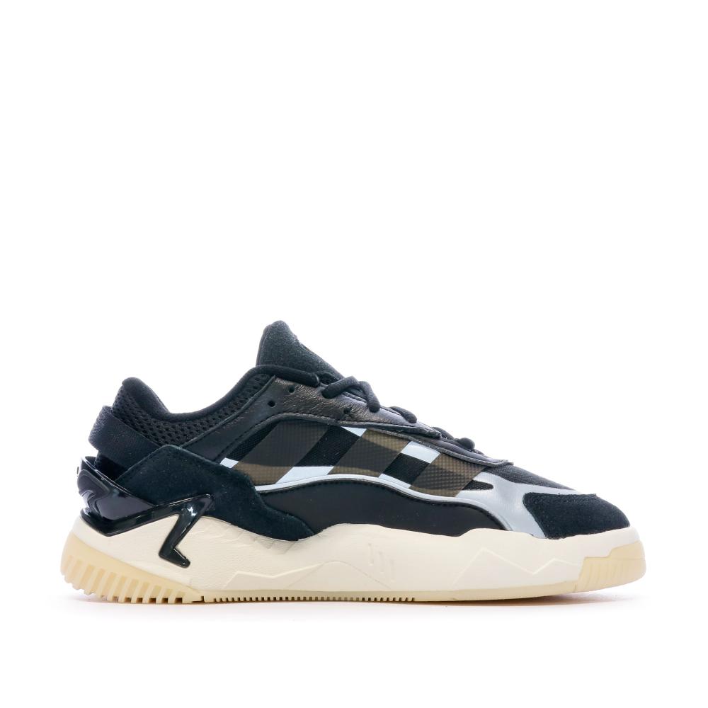 Baskets Noir Mixte Adidas Niteball vue 2