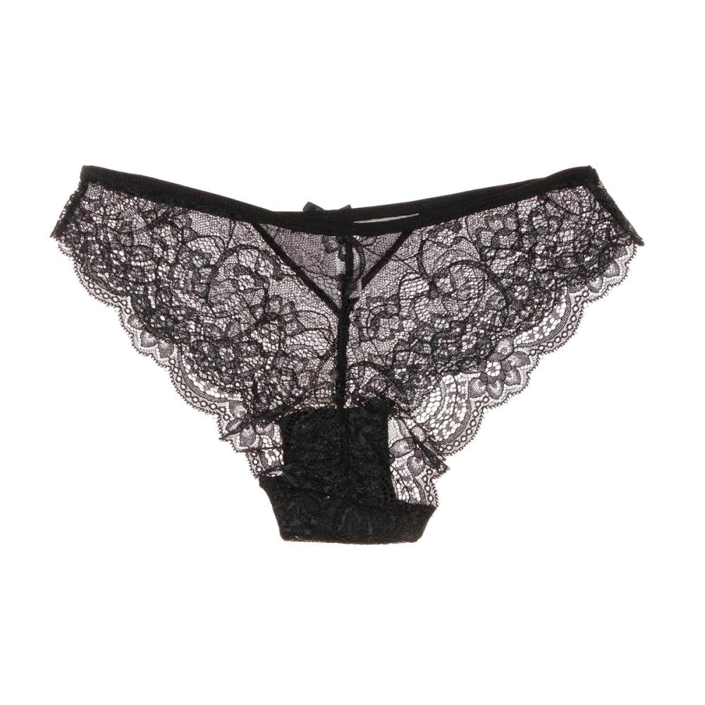 Tanga Noir Femme Les Petites Bombes Natural vue 2