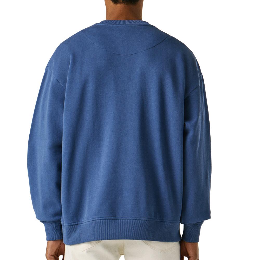 Sweat Bleu électrique Homme Pepe jeans Pjl vue 2