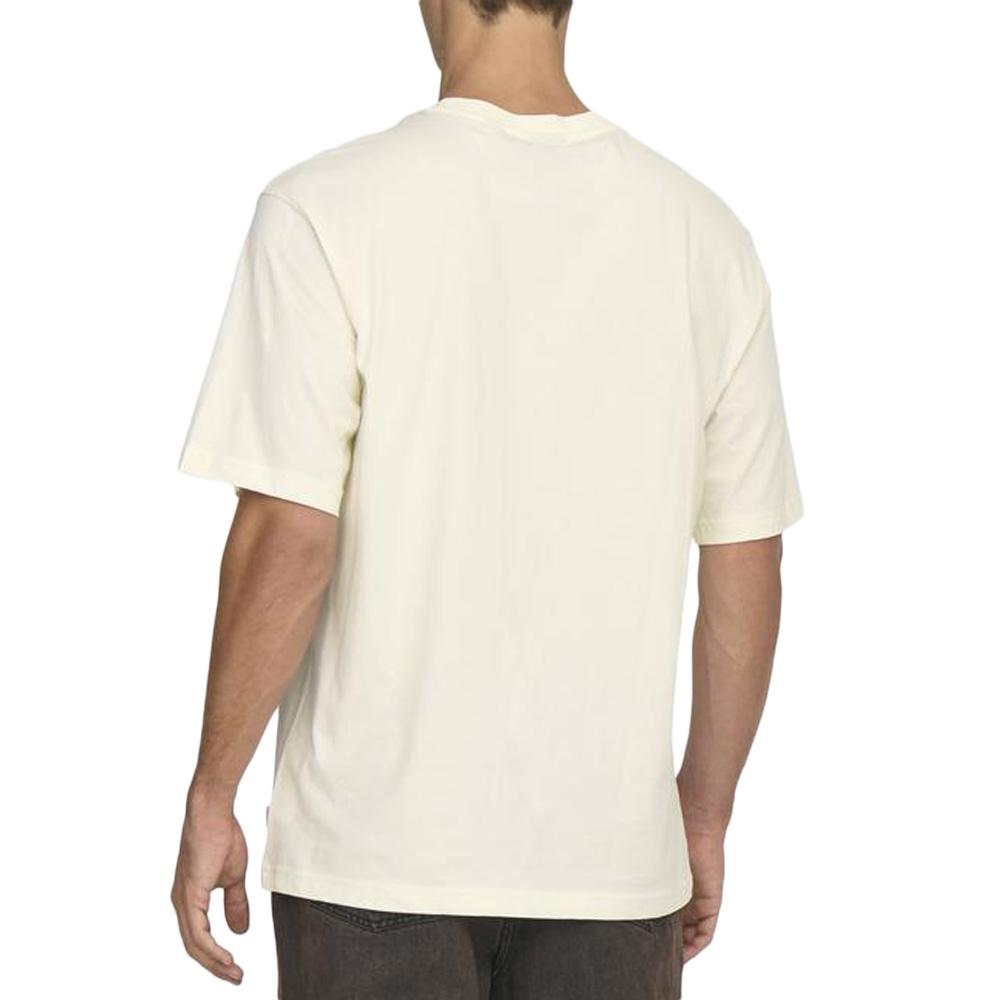 T-shirt Blanc Homme Only & Sons Monalisa Life vue 2