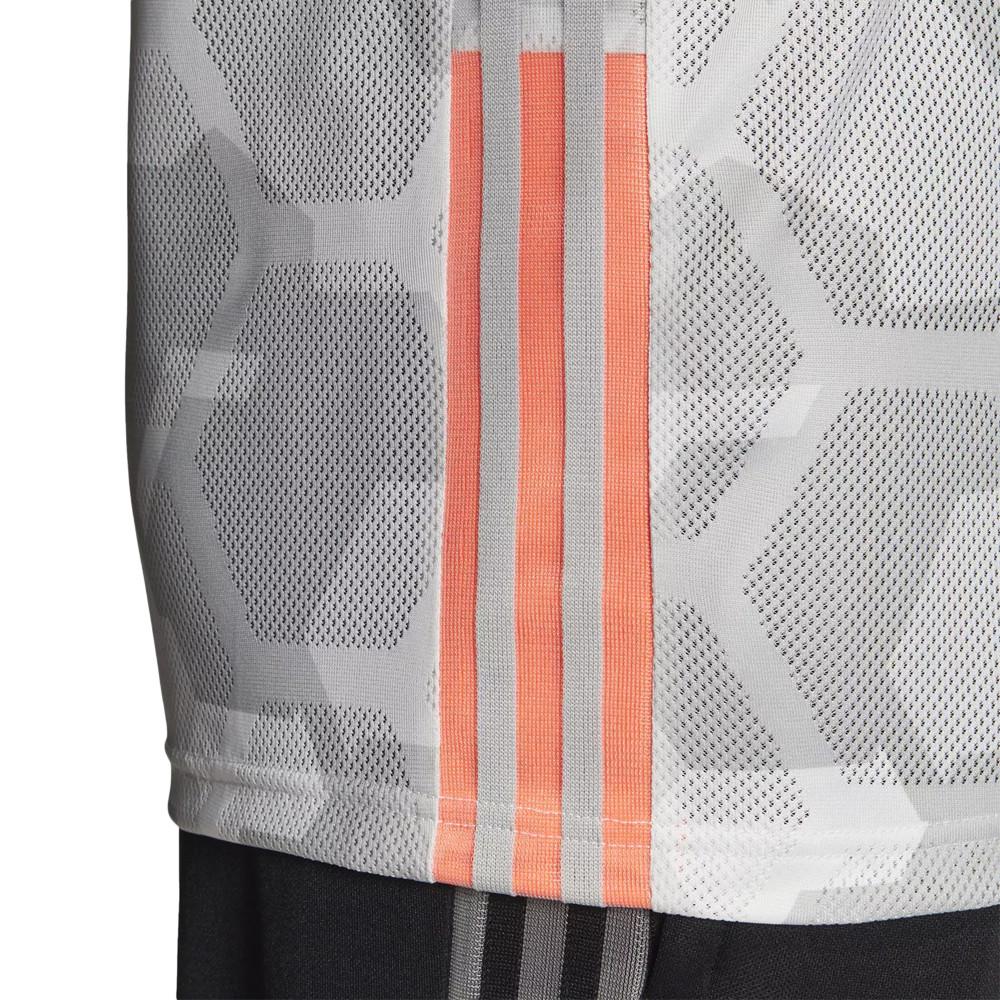 Maillot gris homme Adidas Tan Tech Graphic vue 3
