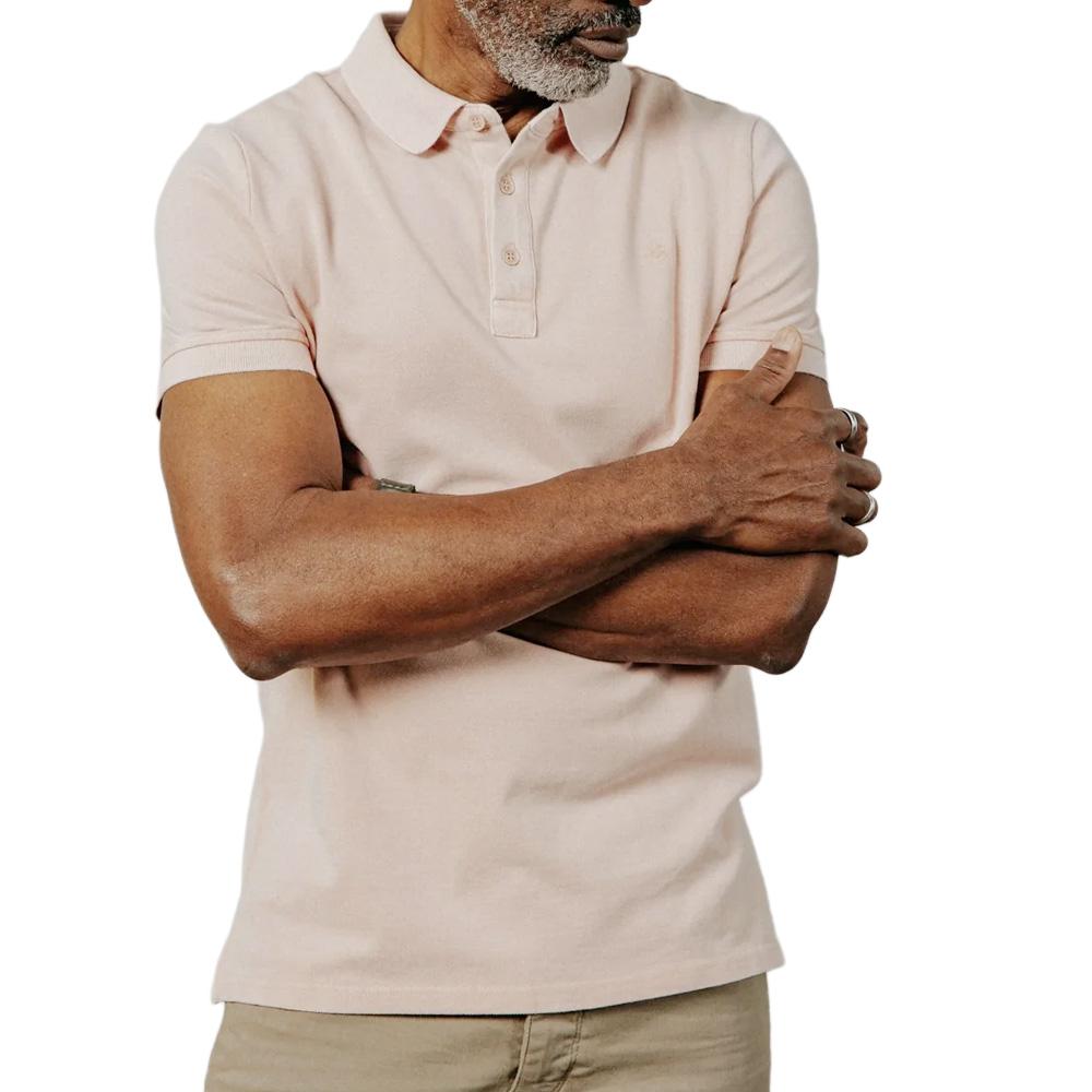 Polo Rose Homme Freeman Porter Tadley Icon vue 2
