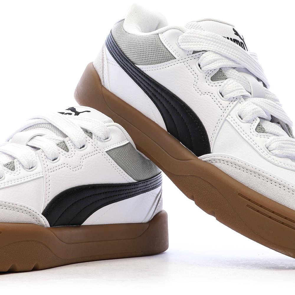 Baskets Blanches Homme Puma Park Lifestyle Sk8 vue 7
