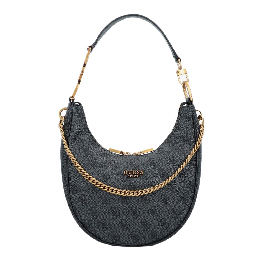 Sac a Main Noir Gris Femme Guess Dagan Convertible Espace des marques