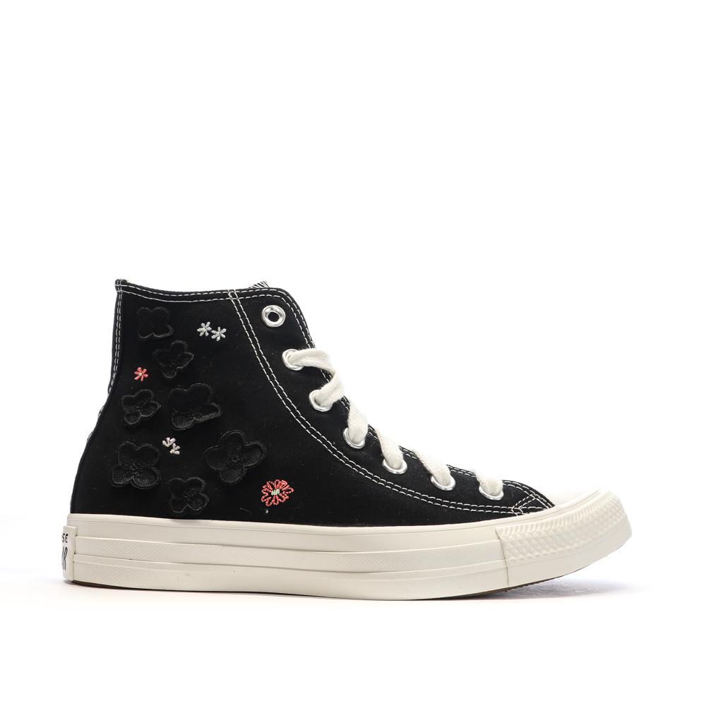 Baskets Noires Femme Converse Chuck Taylor All Star vue 2