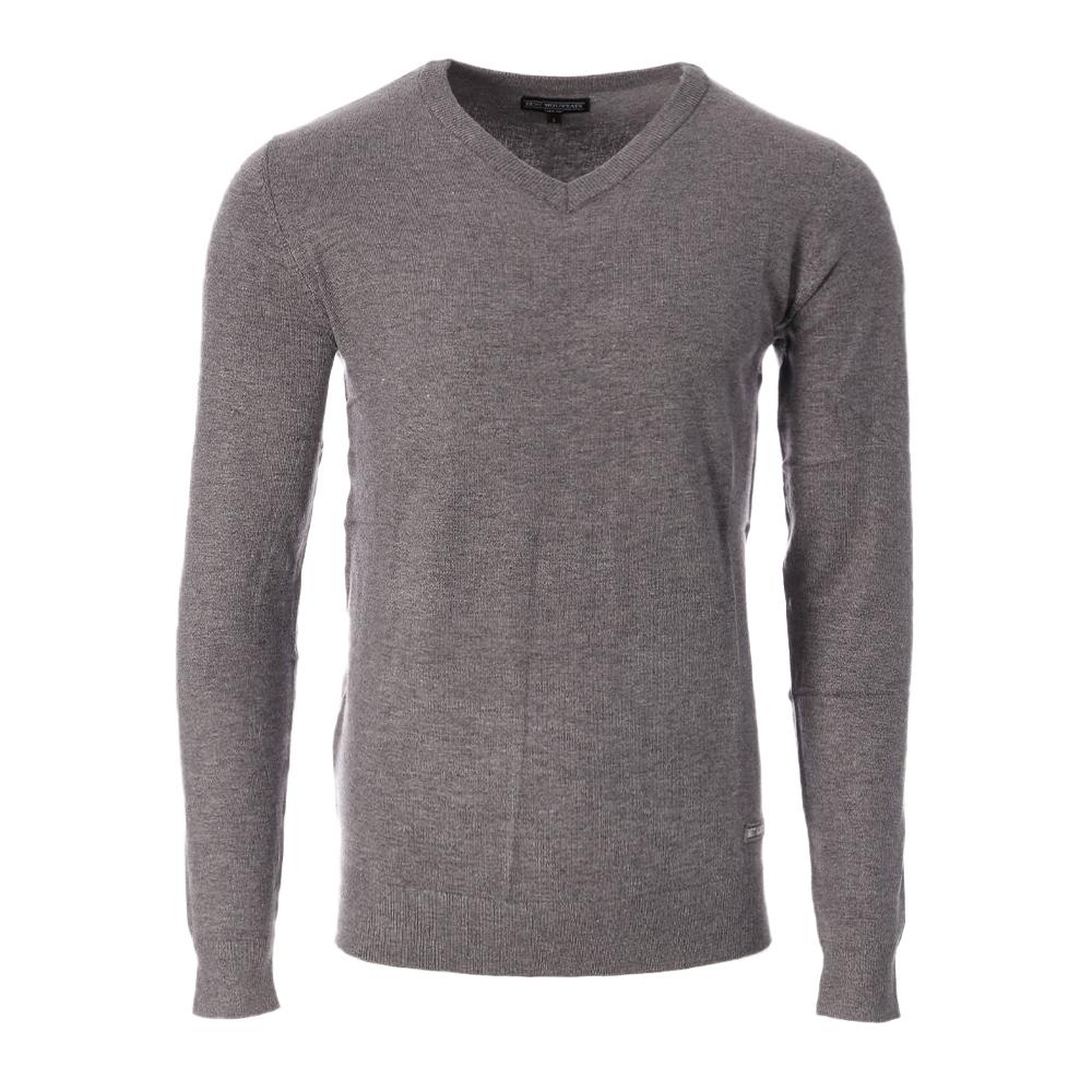 Pull Gris Homme Best Mountain 01-ATM pas cher