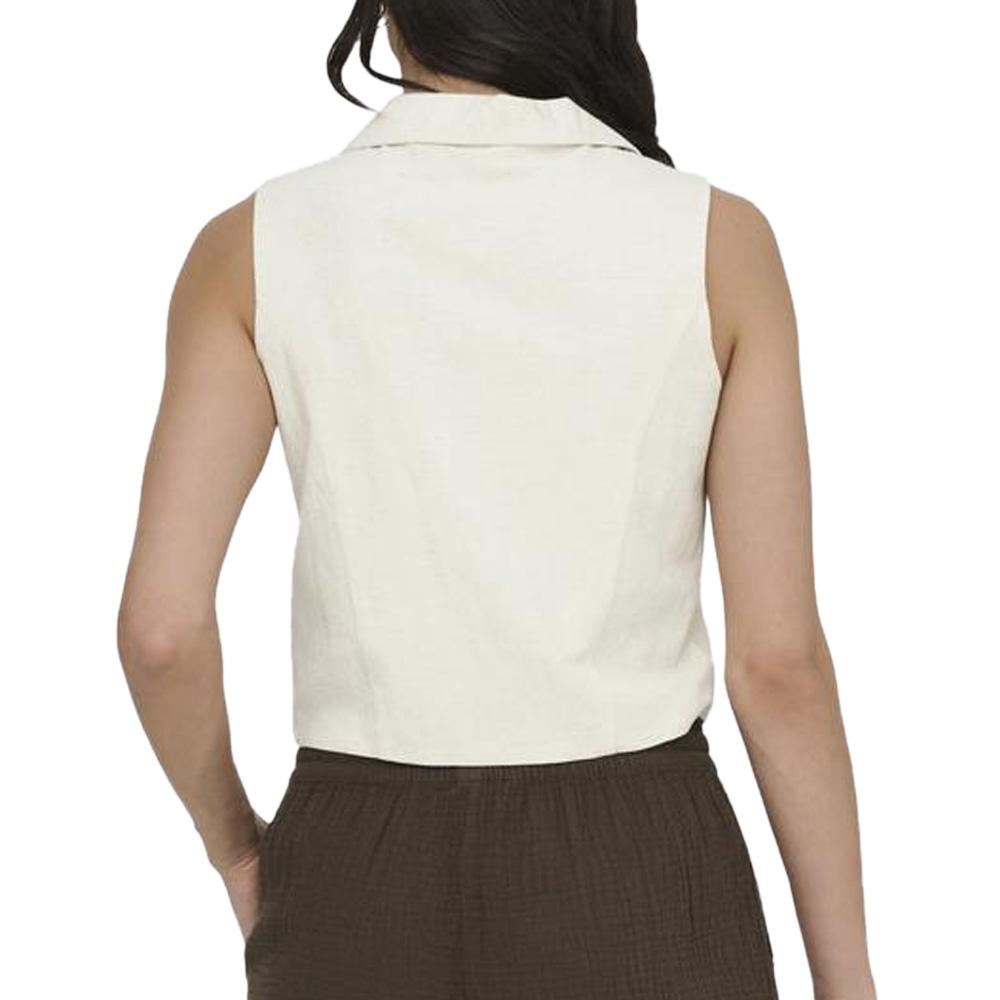 Veste de Tailleur Beige Femme JDY Milan vue 2
