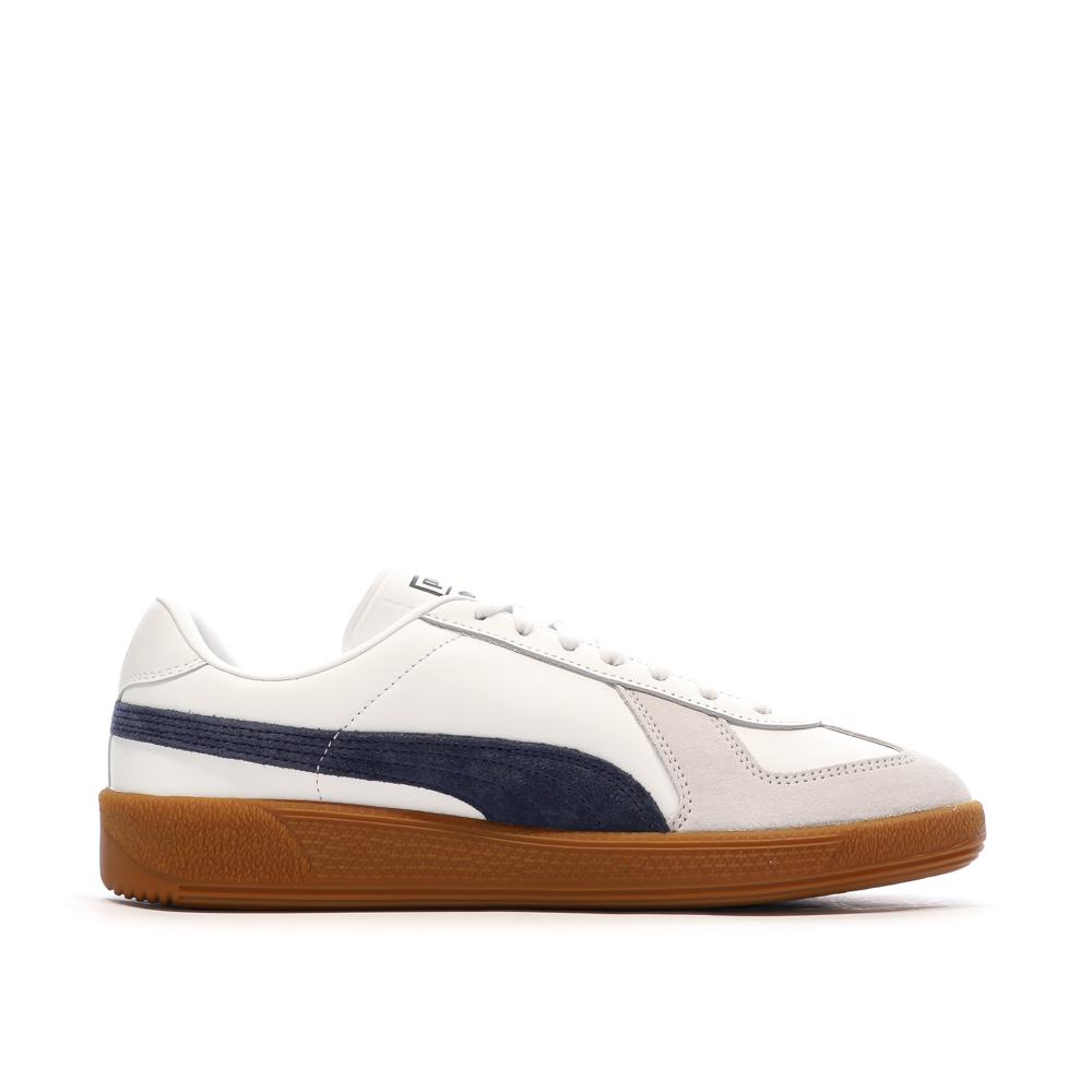 Baskets Blanc/Marine Mixte Puma Army Trainer vue 2