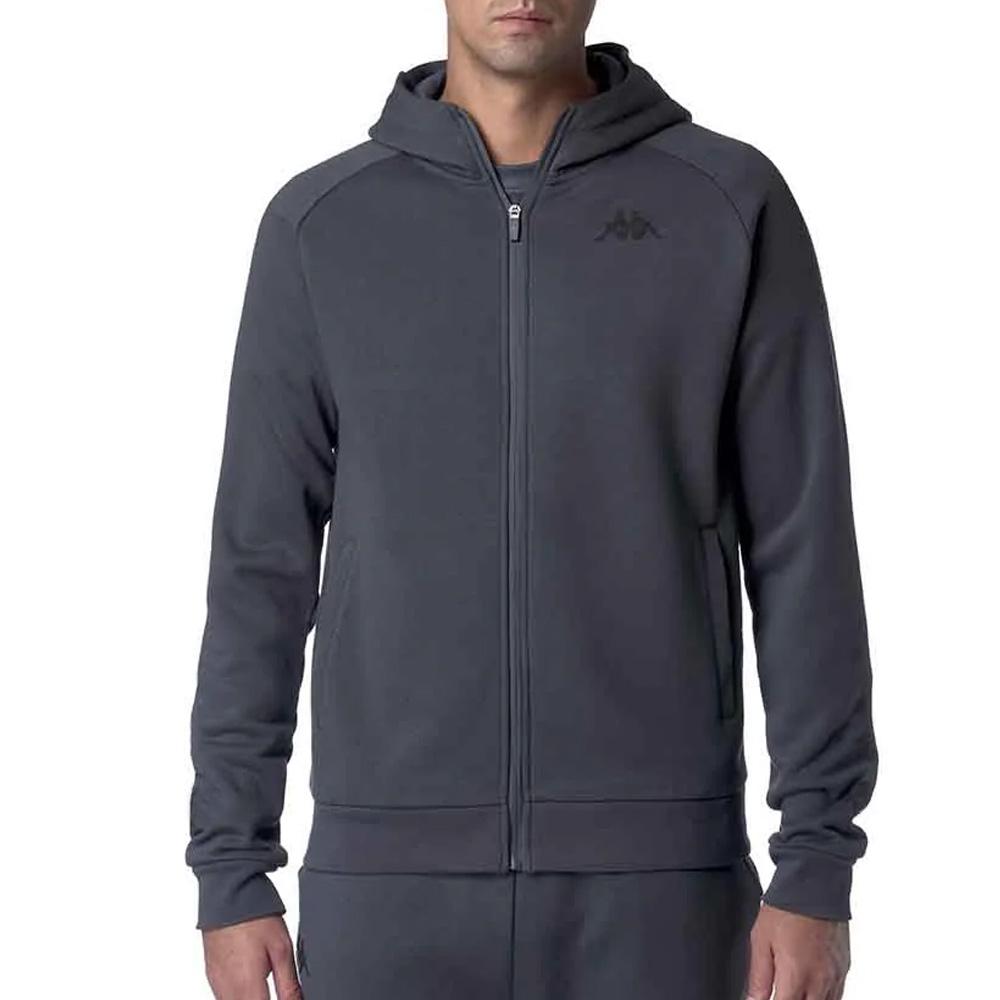 Sweat Gris Homme Kappa Gajas pas cher