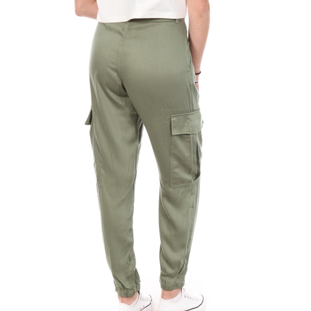 Pantalon Fluide Kaki Femme Lee Cooper Okarta vue 2