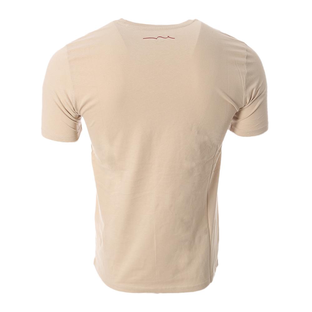 T-shirt Beige Homme Teddy Smith Hawaii vue 2