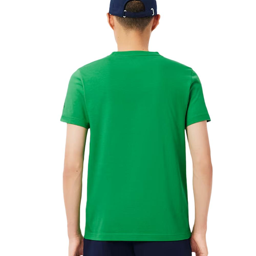 T-Shirt + Kappe Grün Herren Lacoste TH1044 Ansicht 3