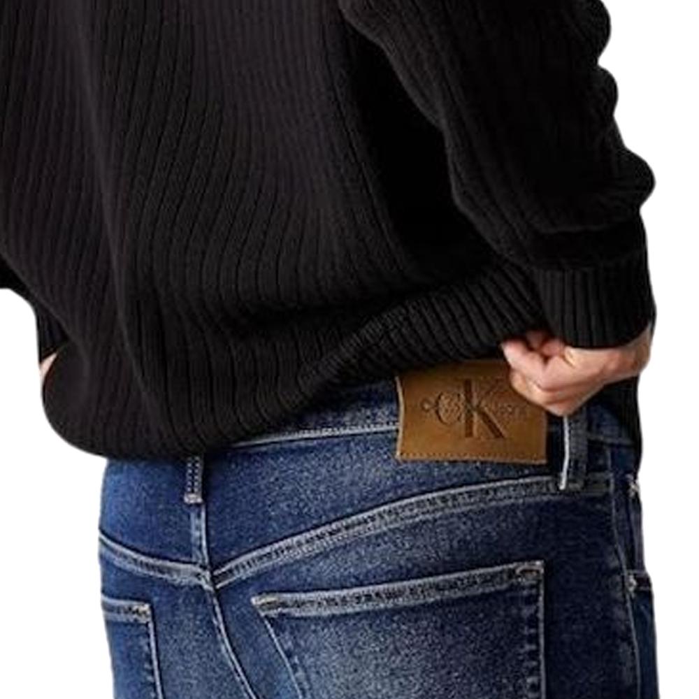 Jean Slim Bleu Homme Calvin Klein Jeans Taper vue 3