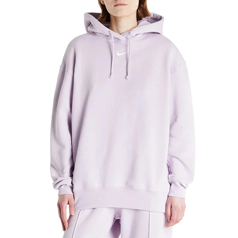 Sweat Violet Femme Nike Hood pas cher