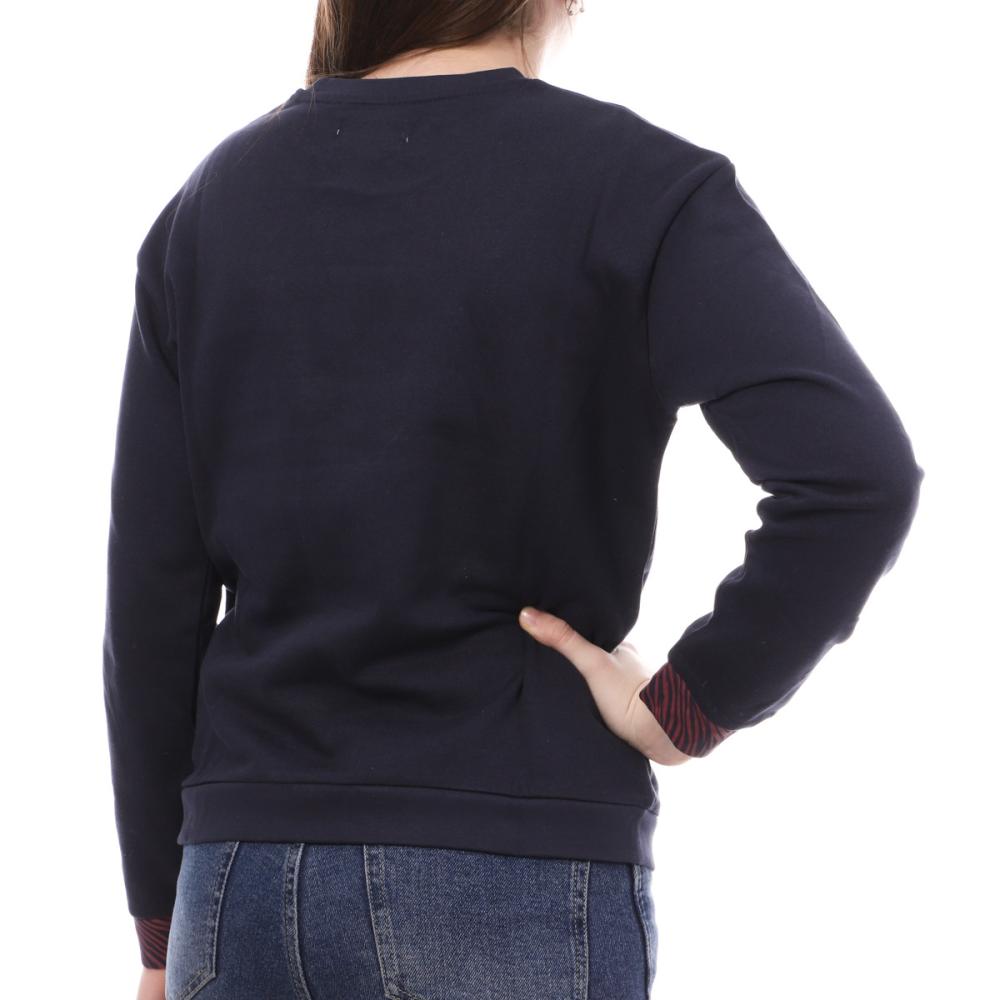Sweat Marine Femme Lee Cooper Okazia vue 2