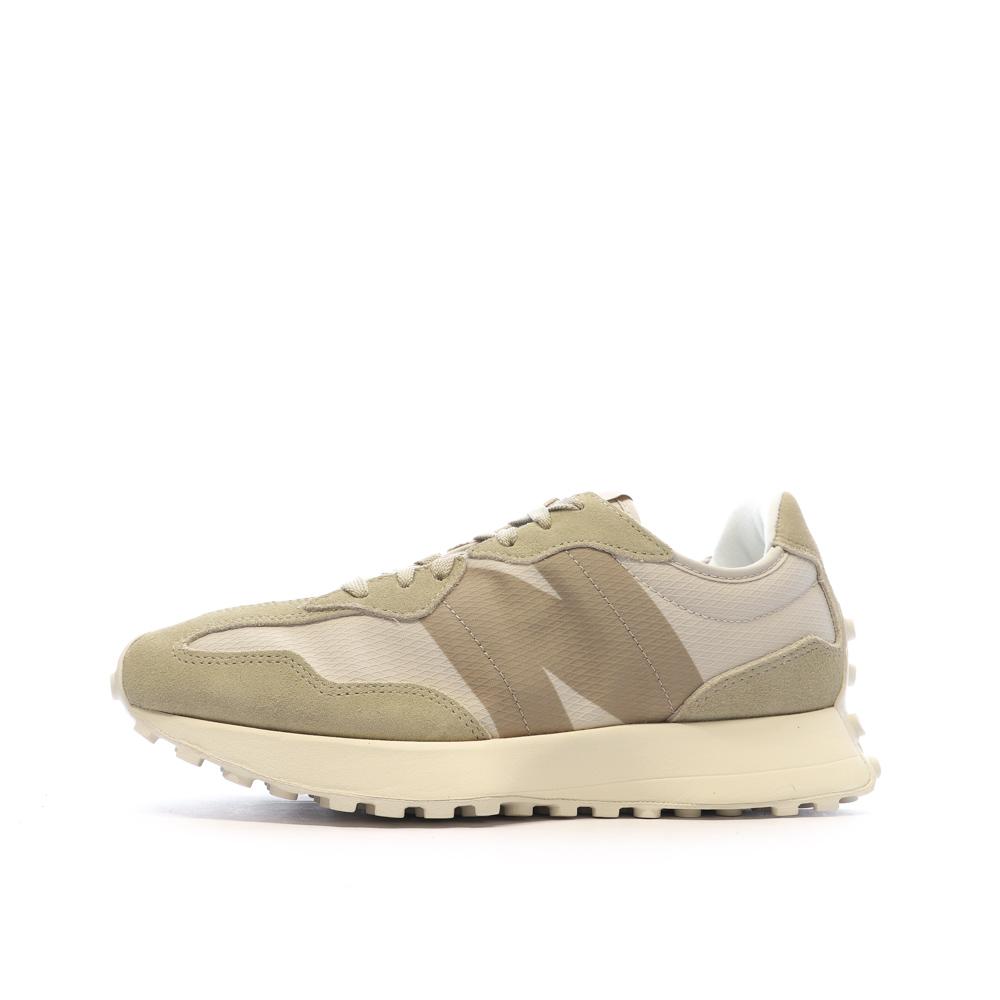 New Balance 327 Baskets Beige/Marron Clair Homme U327MG pas cher
