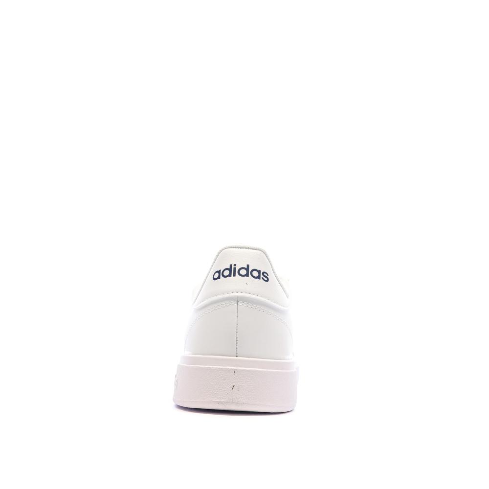 Baskets Blanc/Rouge/Bleu Homme Adidas Grand Court Base 2.0 vue 3