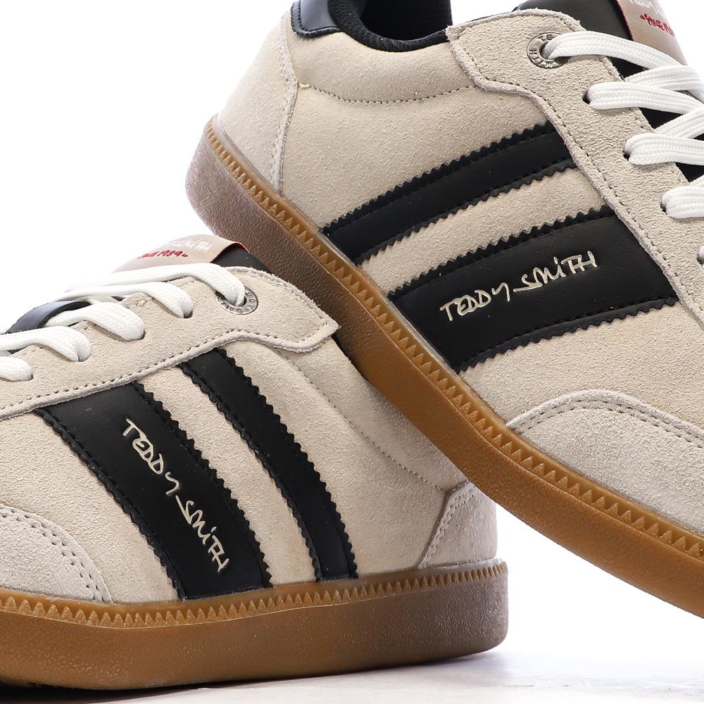 Baskets Beiges/Noires Homme Teddy Smith Serraje vue 7