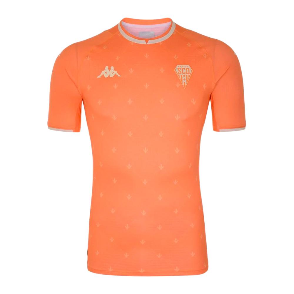 Angers SCO Maillot Kombat PRO Orange Homme Kappa 2021/2022 pas cher