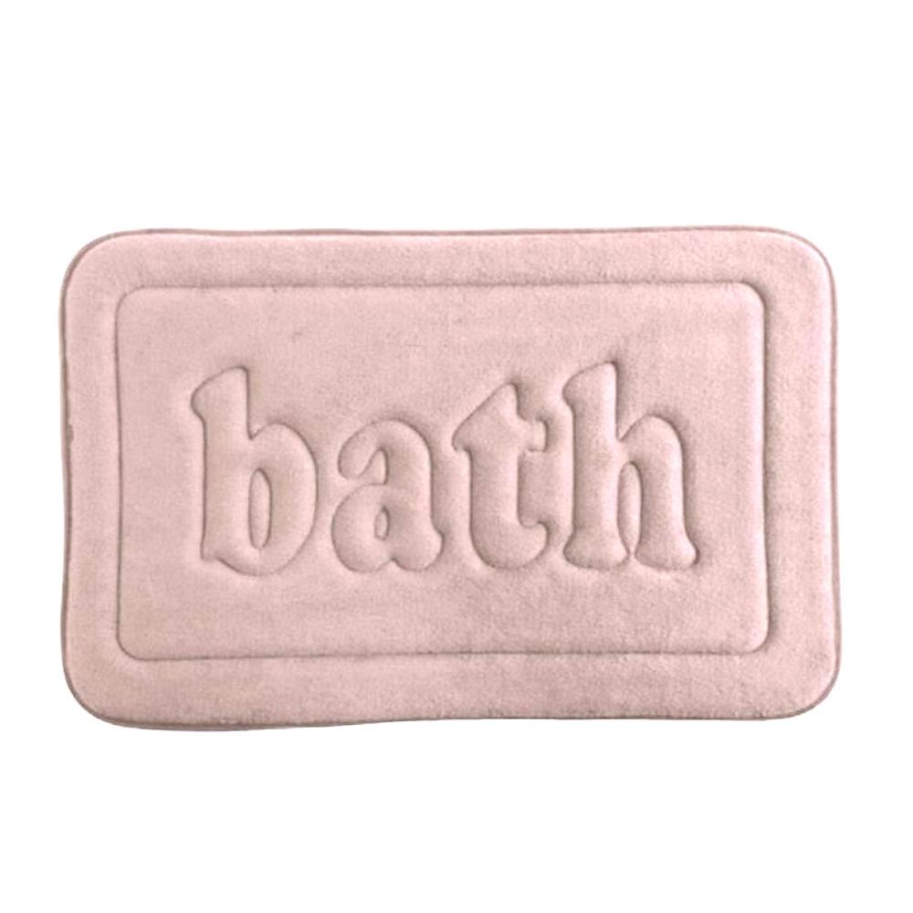Tapis Rose Utility Mémoire De forme 40x60 pas cher