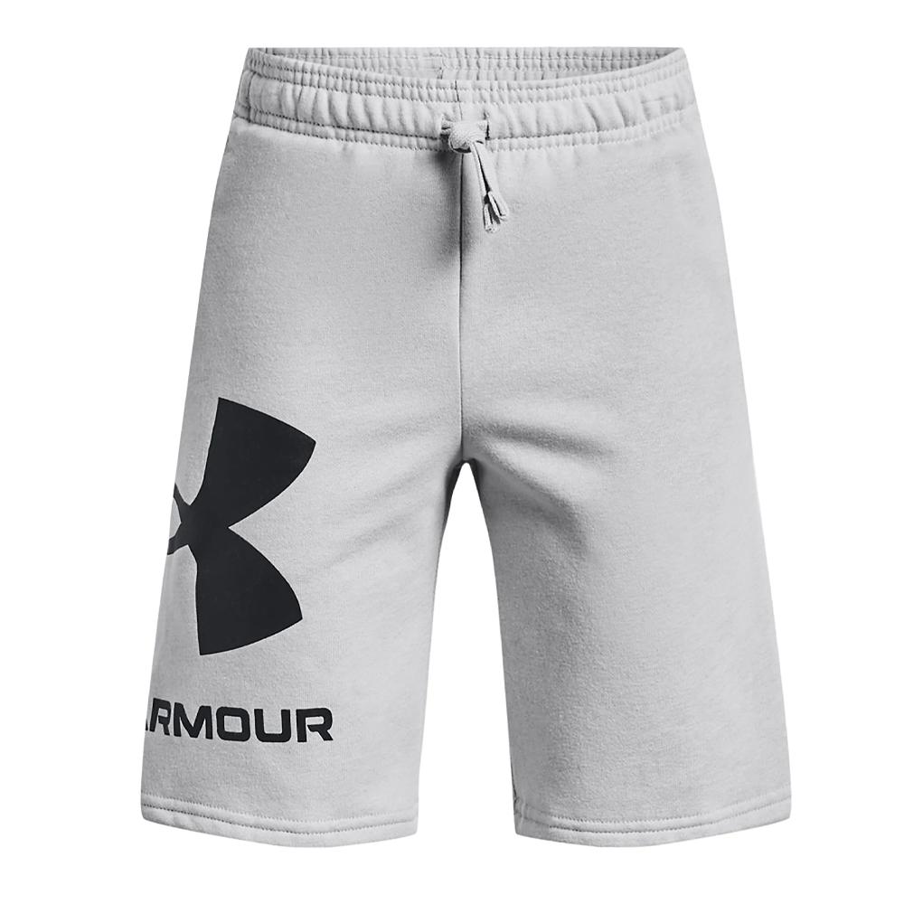 Short Gris Garçon Under Armour Rival Fleece pas cher