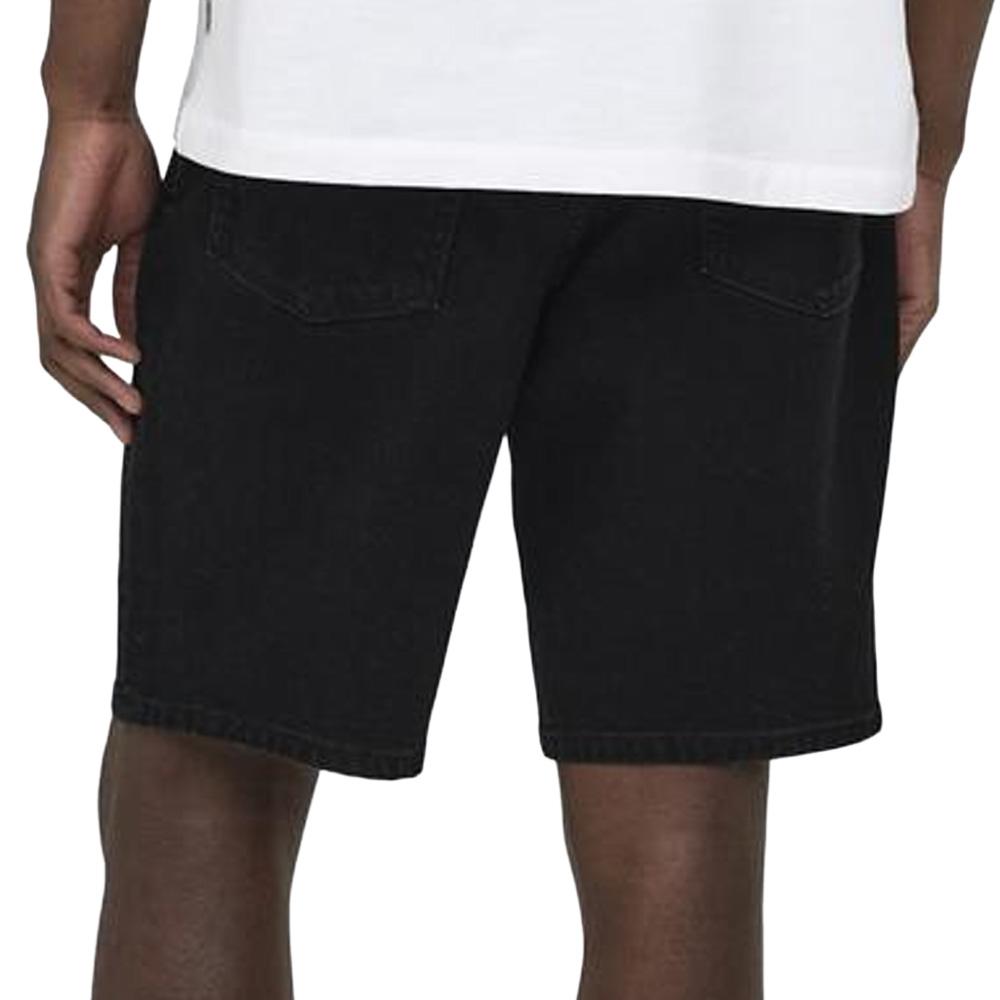 Men’s Black Denim Shorts – Only & Sons Onsfade Stretch Photo of the Espace des Marques %store% store - view of %key%