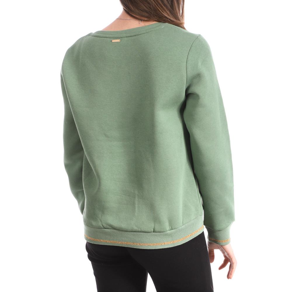 Sweat Vert Femme Les Tropéziennes Talweg vue 2